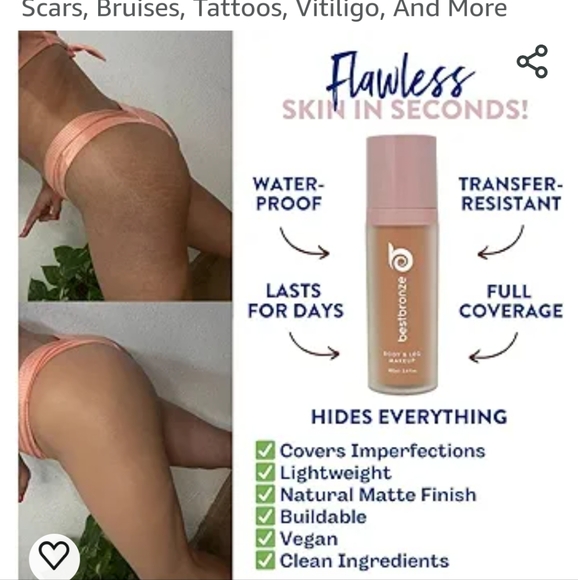 Best bronze bombshell body and leg makeup - Picture 4 of 7